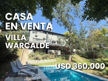 LA ARBOLEDA VILLA WARCALDE CASA EN VENTA 3 DORMITORIOS ESCRITORIO